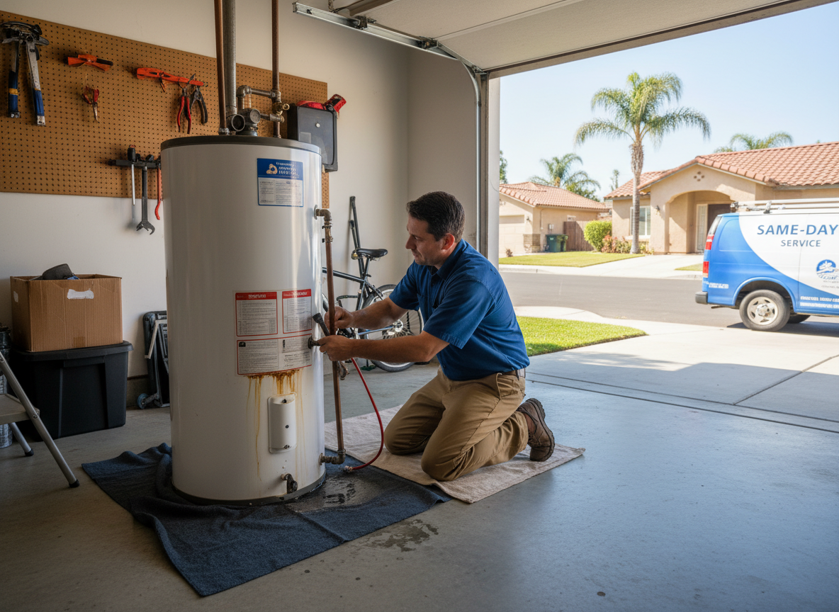 Water Heater Leak Repair: A Same-Day Guide for Escondido Homes