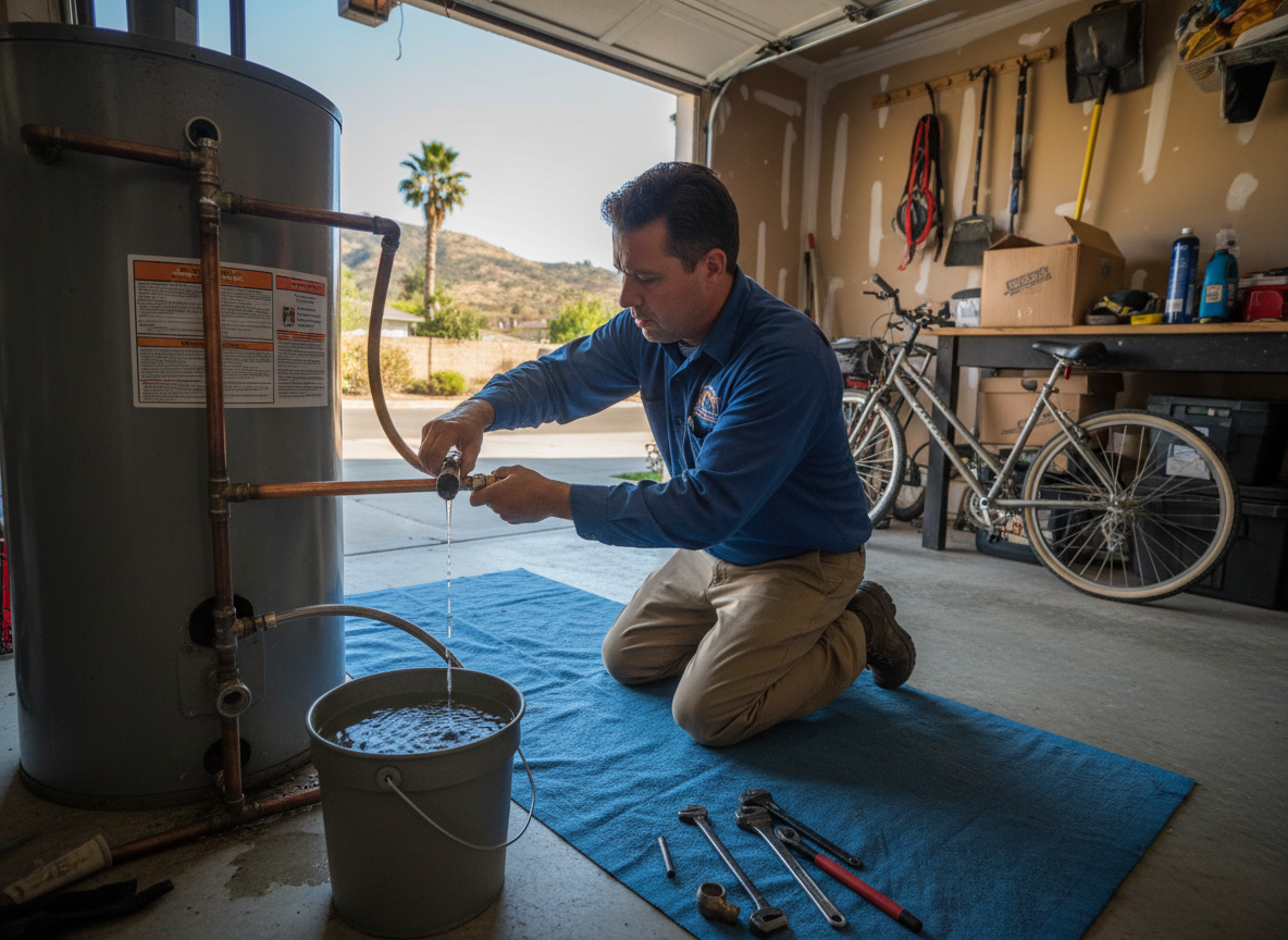Water Heater Leak Repair in Escondido, CA