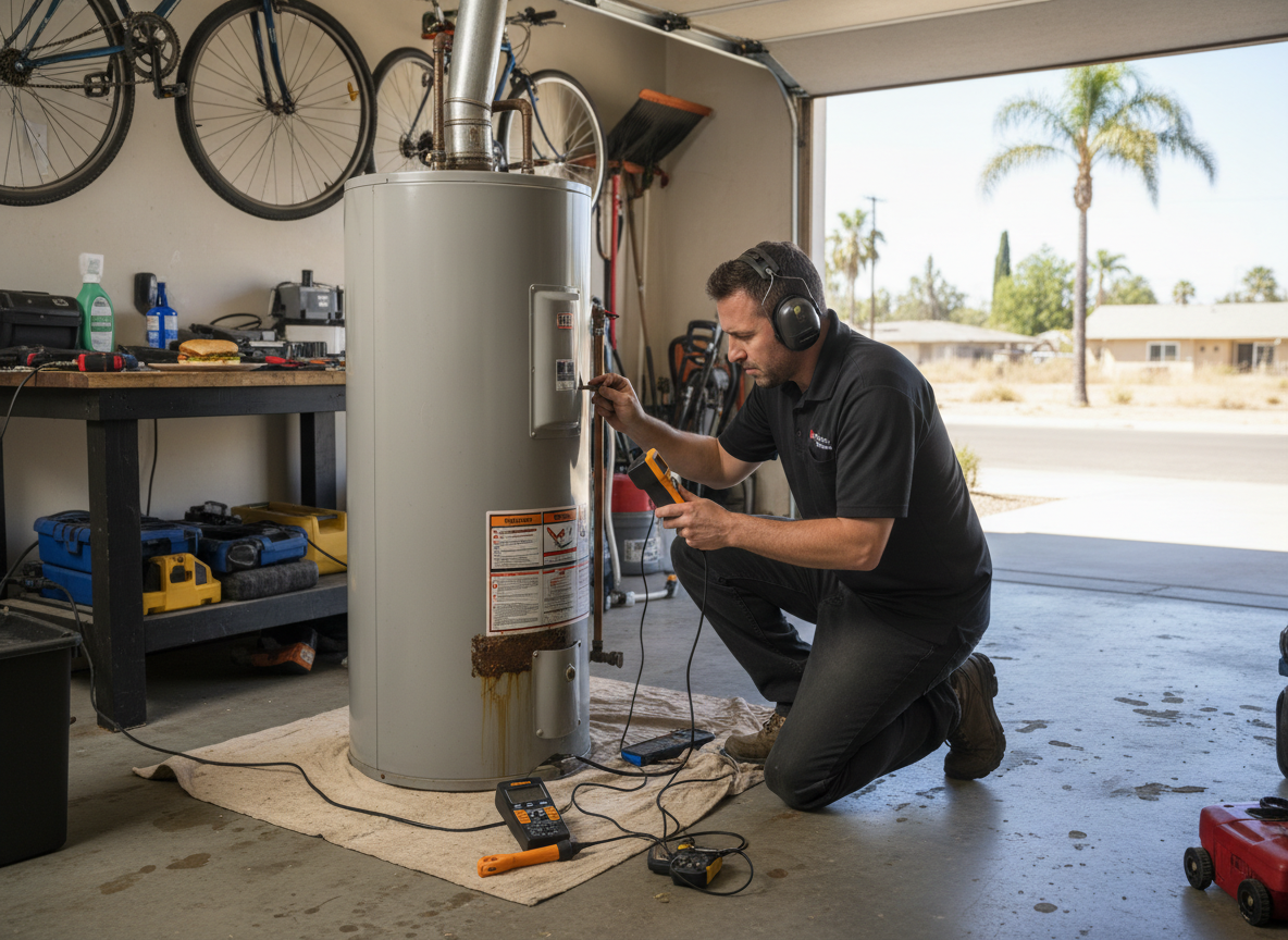 Water Heater Noise Diagnostics in Escondido, CA