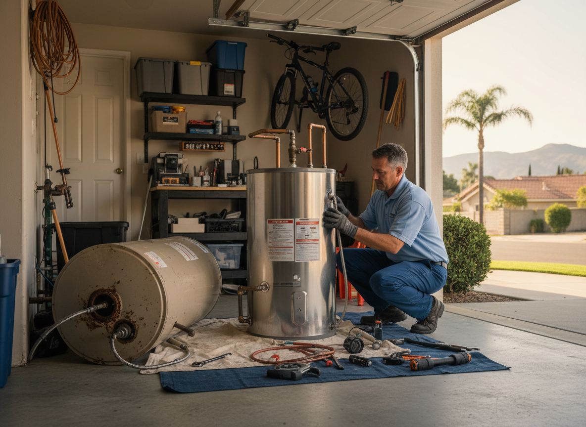 Water Heater Replacement in Escondido, CA